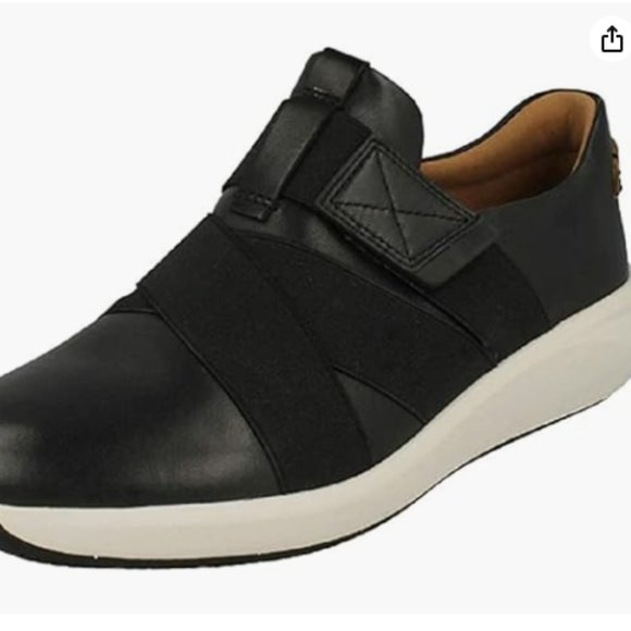 Unstructured By Clarks Womens Un Rio Strap Slip On Trainers Running Shoes - Picture 3 of 4
